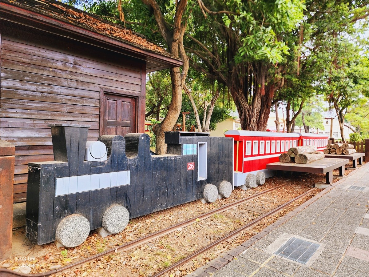 嘉義景點|阿里山森林鐵路車庫園區|火車迷必訪，免門票火車頭生態園區 - yuki.tw