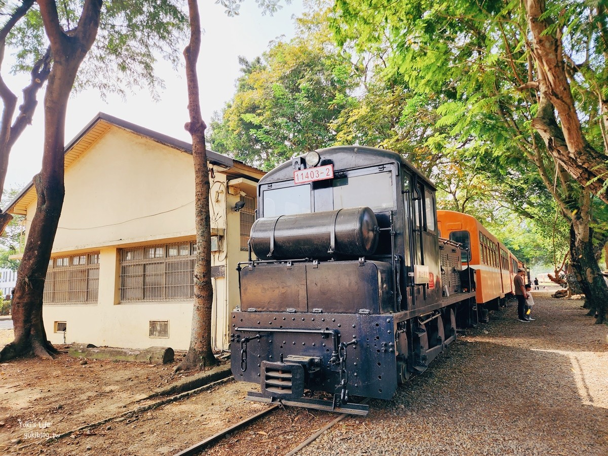 嘉義景點|阿里山森林鐵路車庫園區|火車迷必訪，免門票火車頭生態園區 - yuki.tw