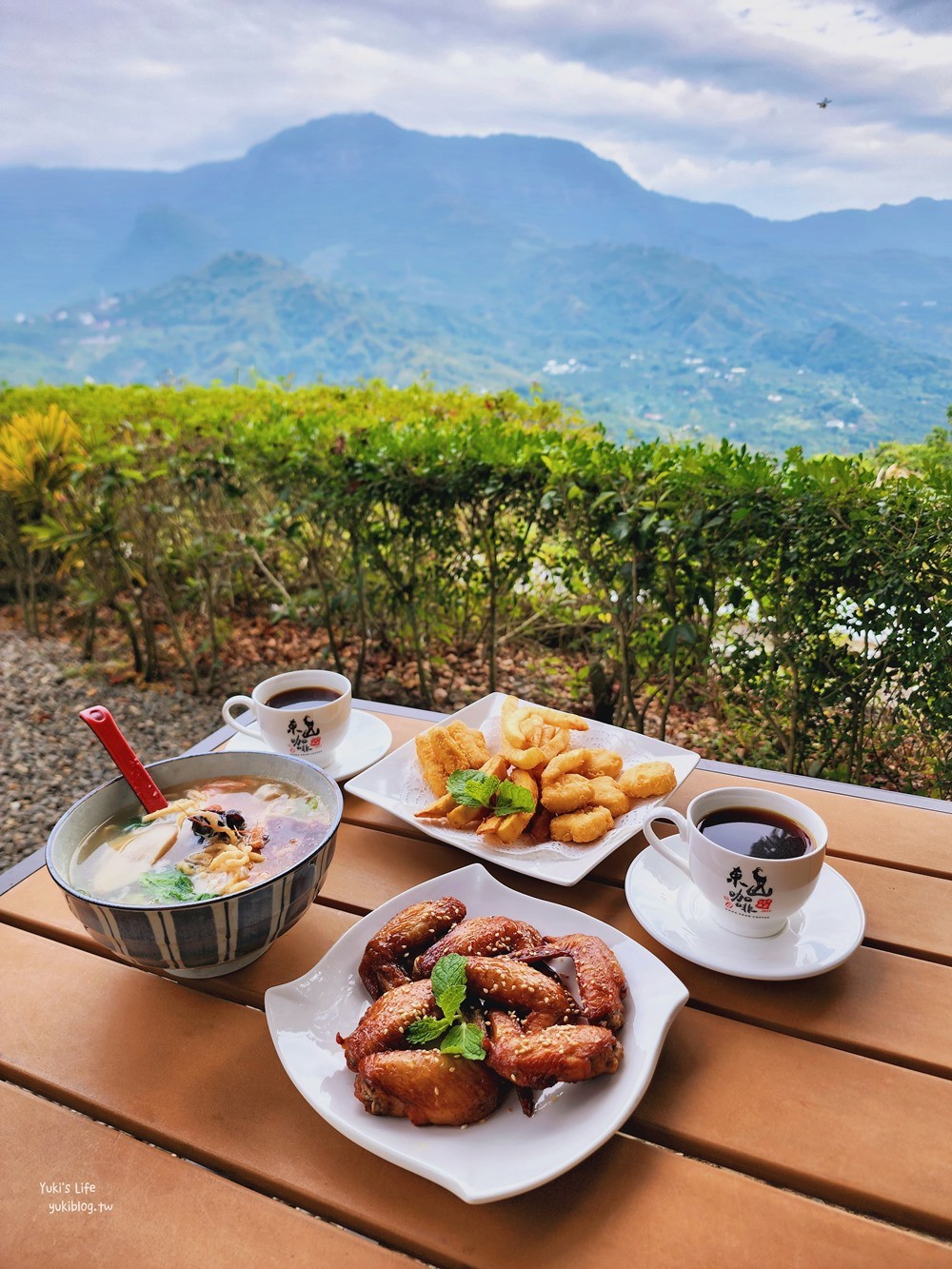 台南白河景點|雲萊山莊庭園景觀咖啡|關子嶺美食下午茶 - yuki.tw