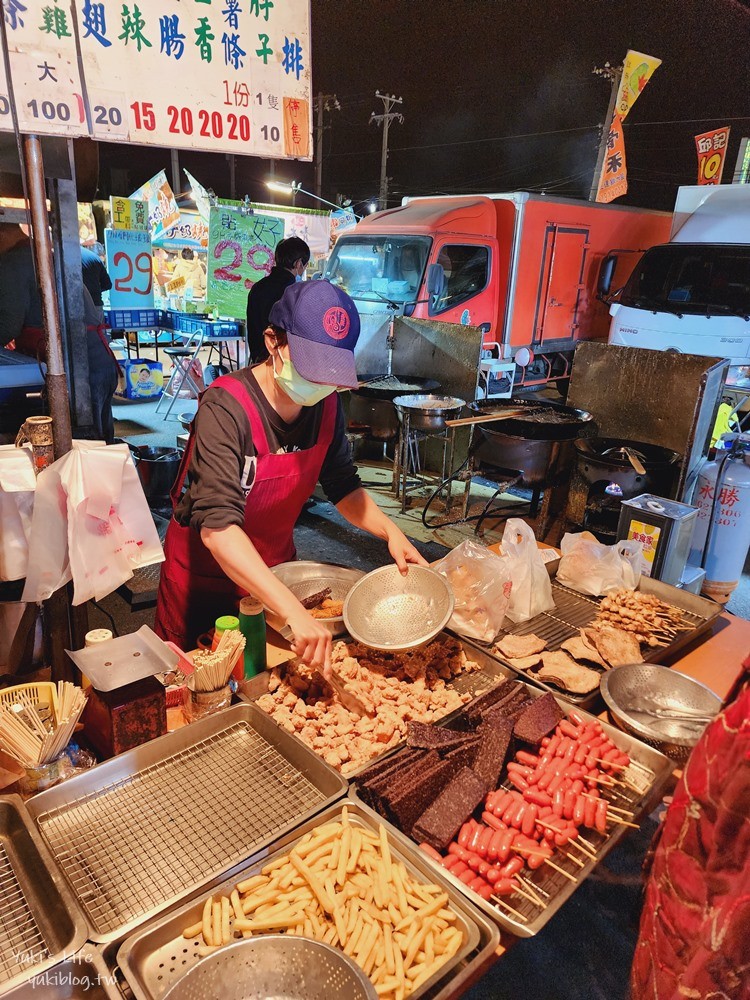 雲林虎尾夜市必吃美食》拜五街夜市，星期五限定在地傳統夜市！ - yuki.tw