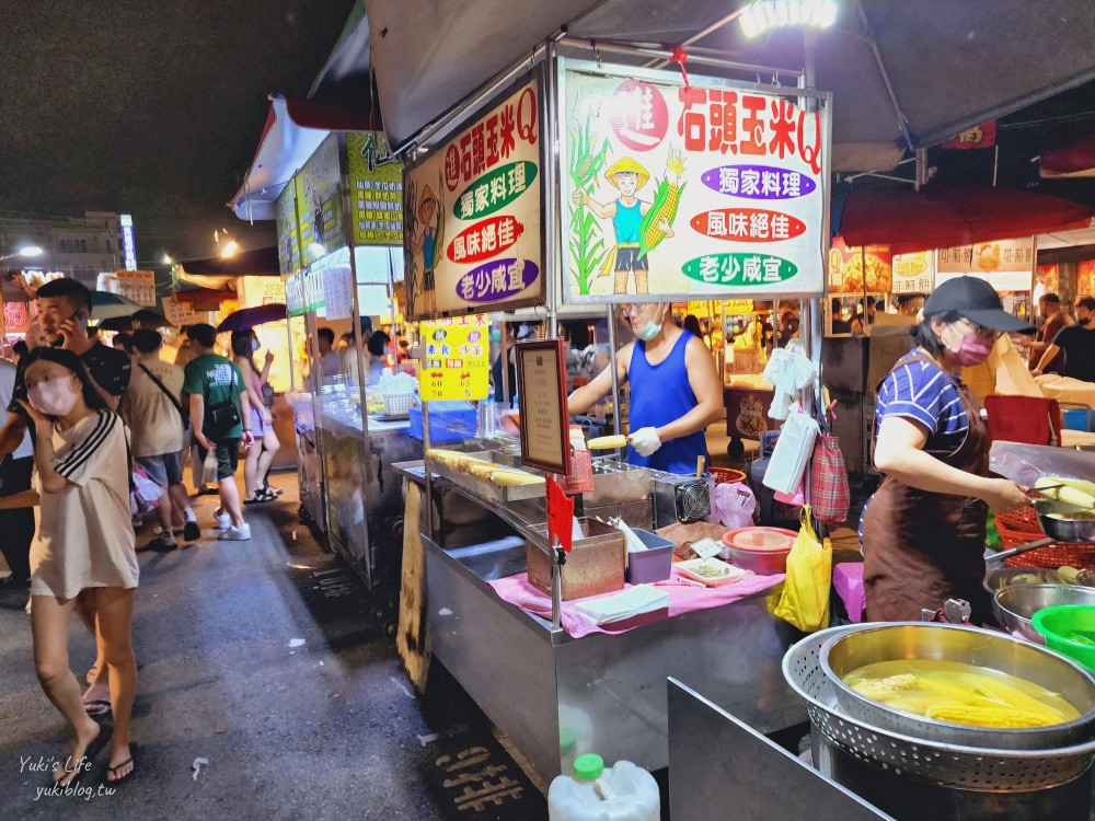 台南夜市推薦，台南花園夜市美食吃一圈，營業時間每週四六日 - yuki.tw