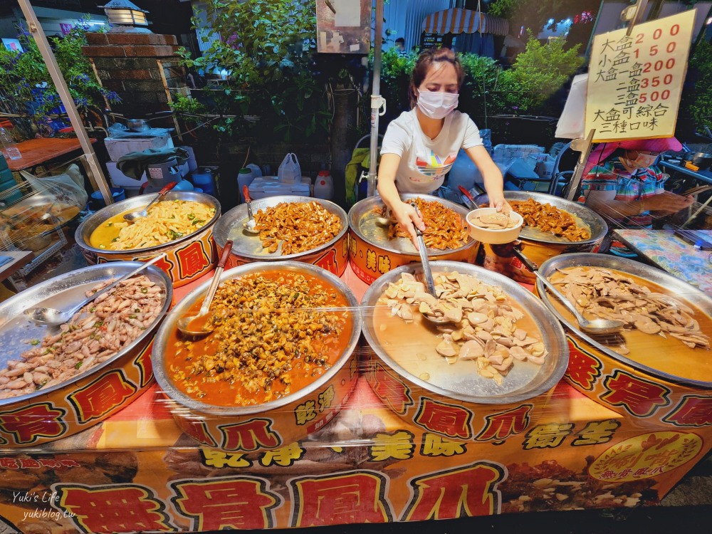 台南夜市推薦，台南花園夜市美食吃一圈，營業時間每週四六日 - yuki.tw