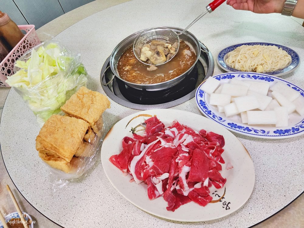 彰化美食|山海珍羊肉爐|鹿港老街附近美食.連皮帶肉羊肉爐CP值高