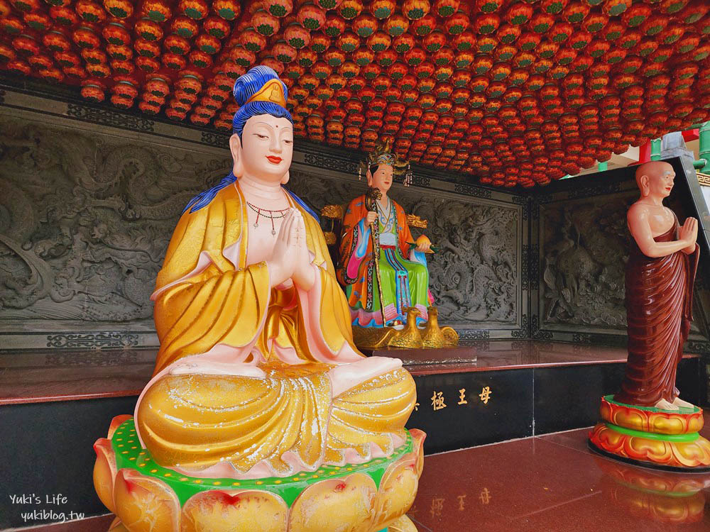 雲林古坑景點|靈台山建德寺地母廟|超大地球讓你環球一週不是夢 - yuki.tw