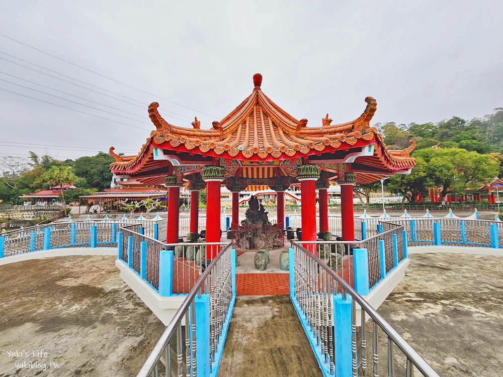 雲林古坑景點|靈台山建德寺地母廟|超大地球讓你環球一週不是夢 - yuki.tw