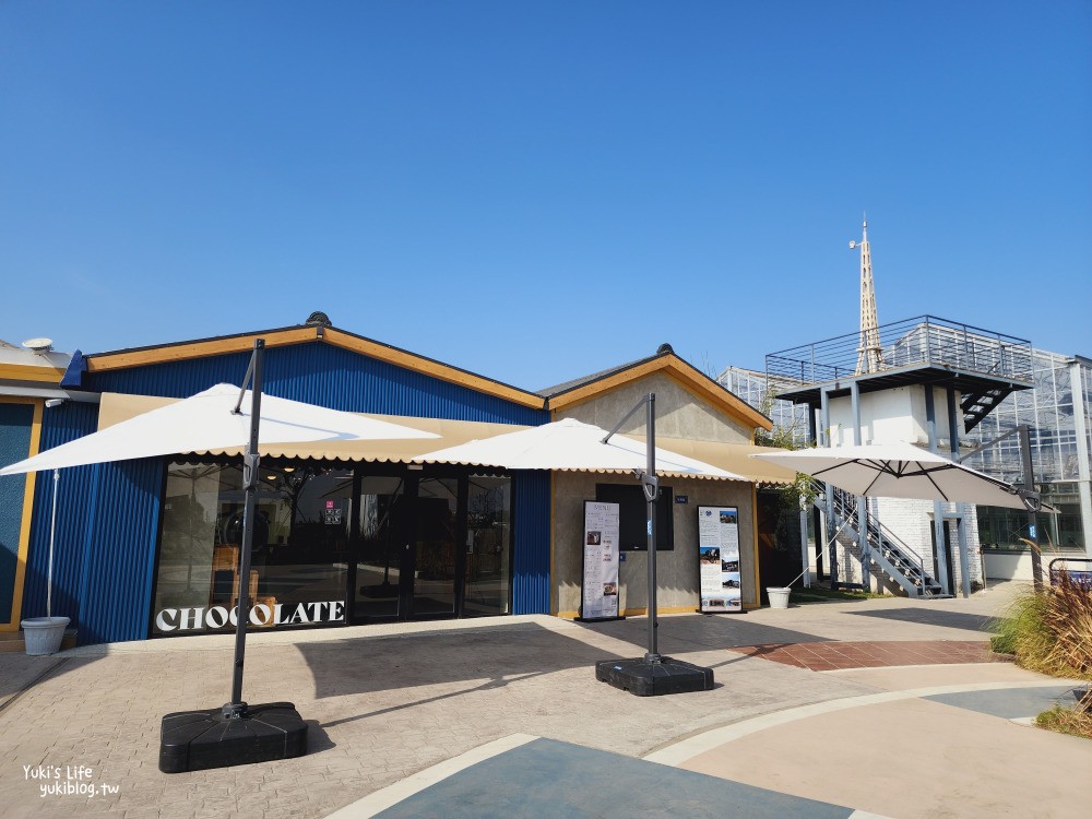 雲林景點|土庫驛可可莊園|免門票藍色北歐風巧克力莊園 - yuki.tw