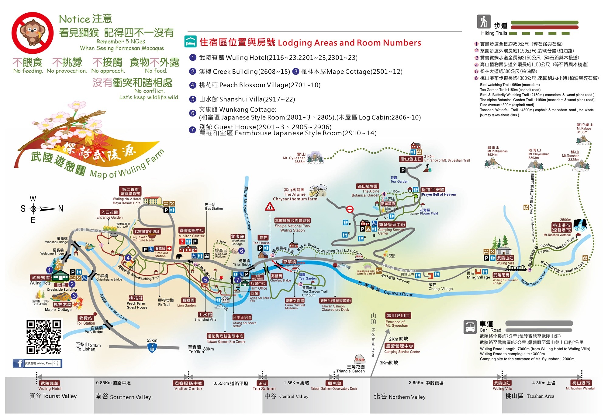 2023武陵農場櫻花季》武陵農場賞櫻拍照點/交通/一日遊賞櫻攻略/武陵賓館自助餐 - yuki.tw