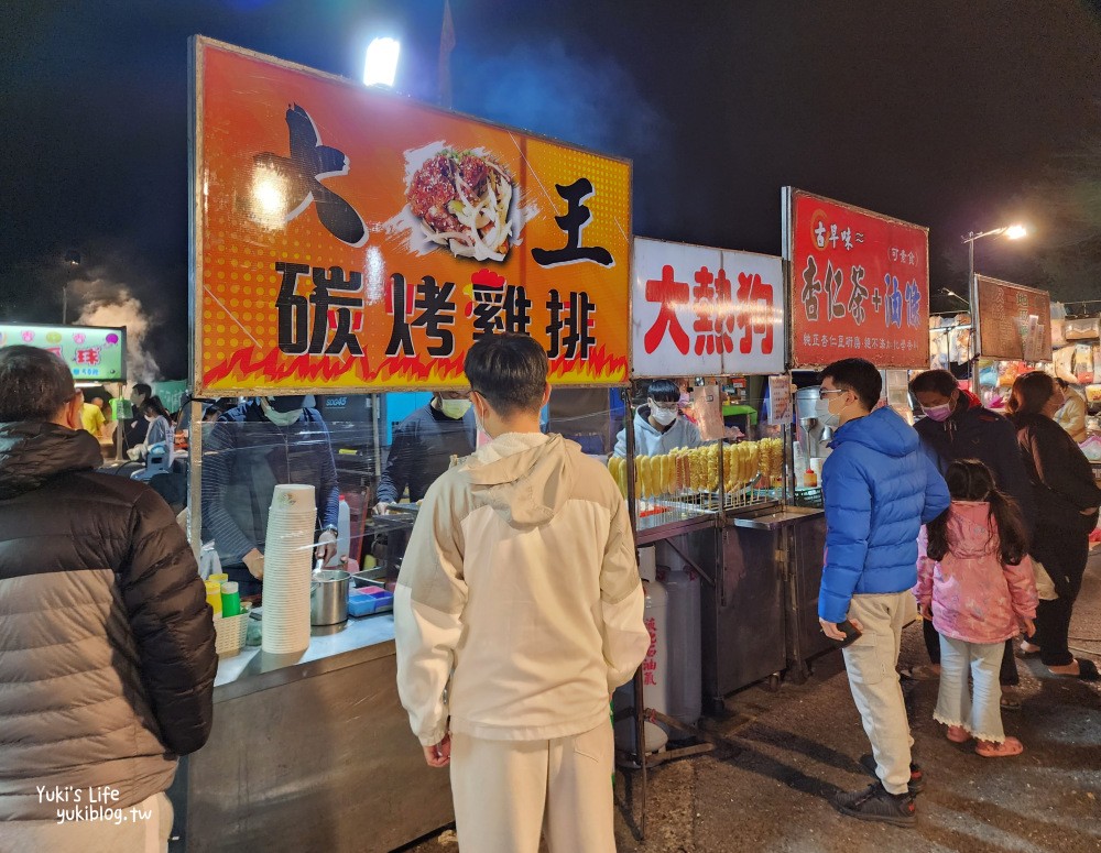 嘉義景點|彌陀夜市|跟著人潮吃必吃美食~傳統夜市好逛又好吃(營業時間星期三星期五) - yuki.tw