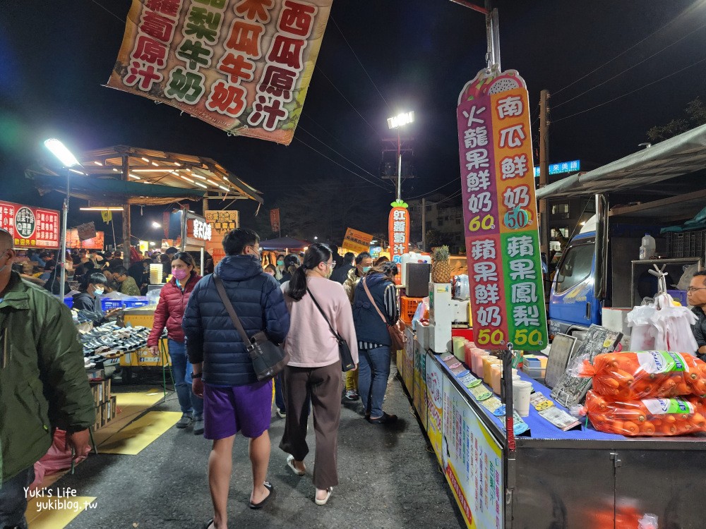 嘉義景點|彌陀夜市|跟著人潮吃必吃美食~傳統夜市好逛又好吃(營業時間星期三星期五) - yuki.tw