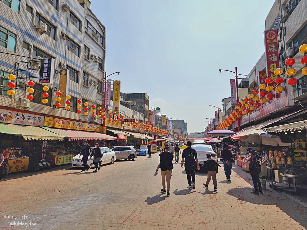 嘉義景點|新港奉天宮|來跟金虎爺求發財金,廟前美食街吃小吃 - yuki.tw