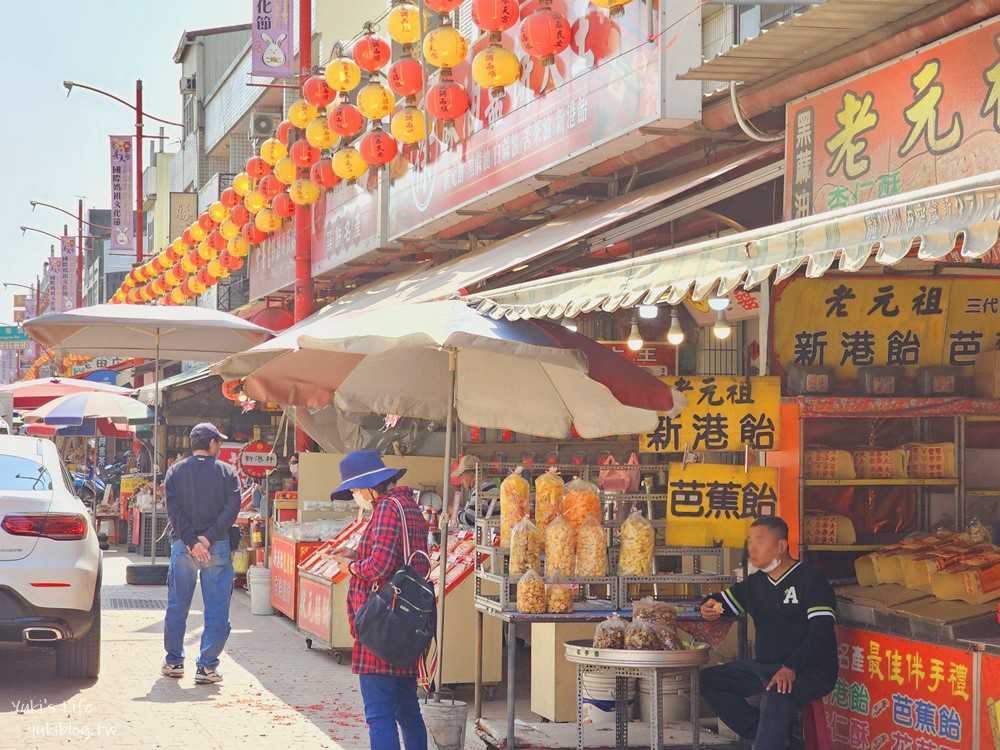 嘉義景點|新港奉天宮|來跟金虎爺求發財金,廟前美食街吃小吃 - yuki.tw