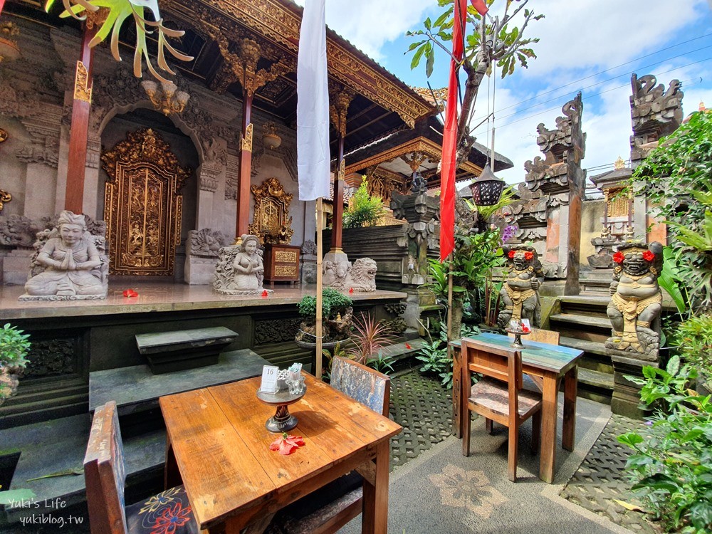 【峇里島烏布美食餐廳】Warung D'Ubud~烏布皇宮旁別有洞天寺廟風格餐廳 - yuki.tw