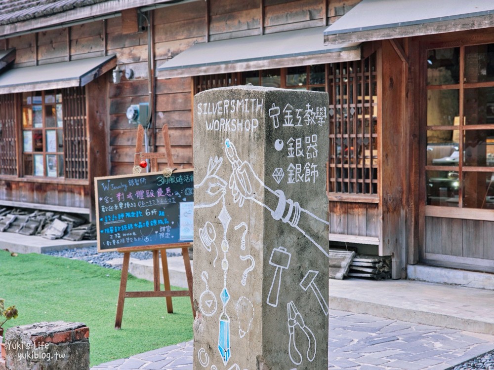 台南免門票景點|藍晒圖文創園區|兩台車子在牆壁上太酷了！台南旅遊必來 - yuki.tw