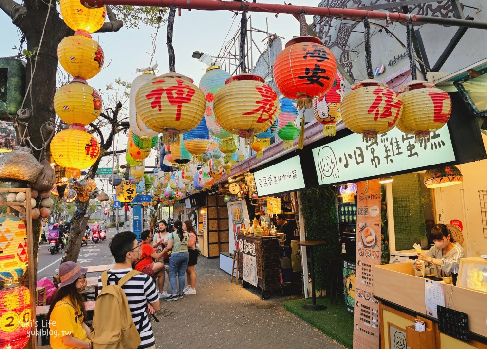 台南神農街》懷舊古街道歷史之旅，復古燈籠文創氛圍，台南必逛景點之一 - yuki.tw