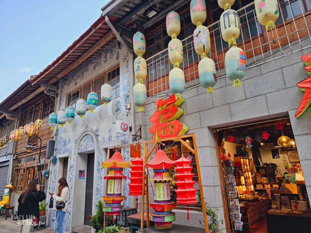 台南神農街》懷舊古街道歷史之旅，復古燈籠文創氛圍，台南必逛景點之一 - yuki.tw