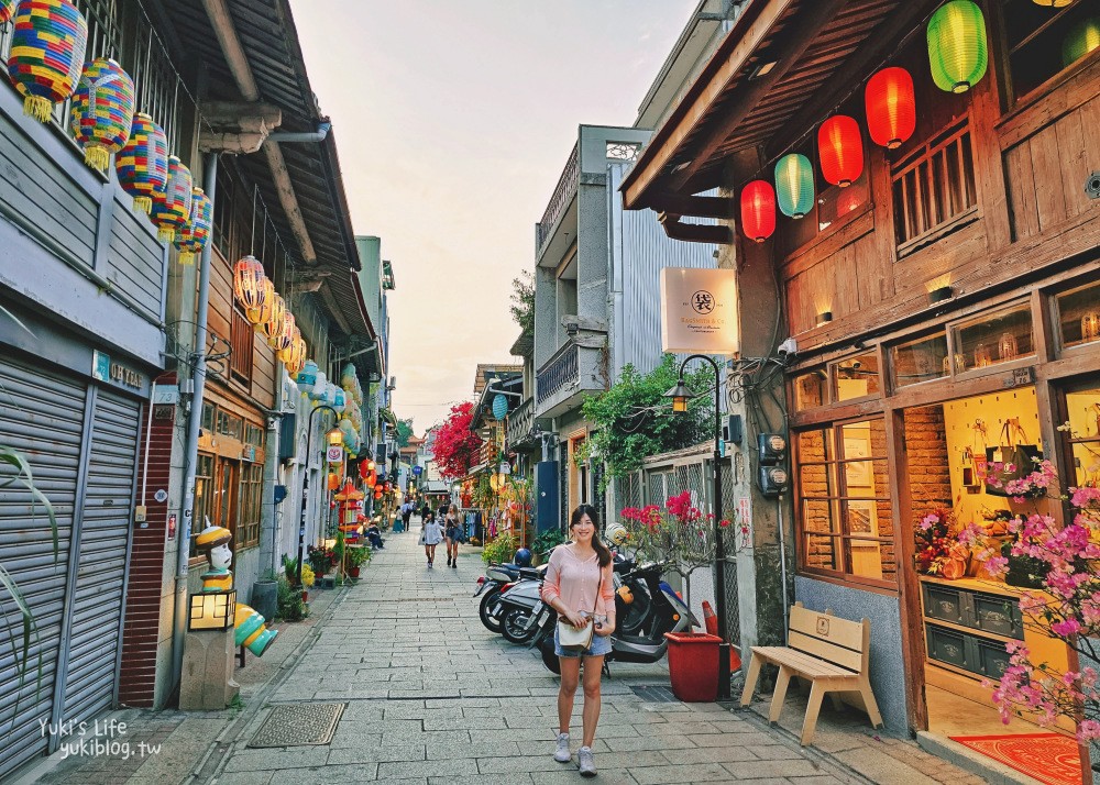 台南神農街》懷舊古街道歷史之旅，復古燈籠文創氛圍，台南必逛景點之一 - yuki.tw