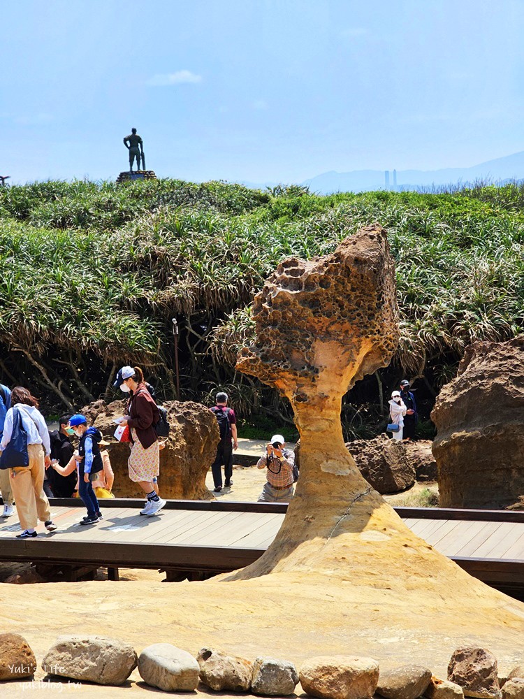 【新北景點】野柳地質公園，北海岸必訪親子景點，一探女王頭和俏皮公主的風采 - yuki.tw