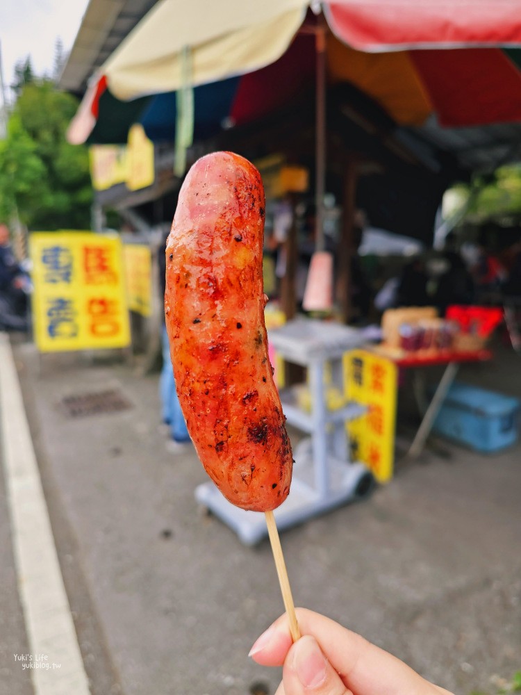 花蓮美食》花蓮慶修院馬告香腸，世界最好吃的香腸~另附神秘配料讓人意想不到 - yuki.tw