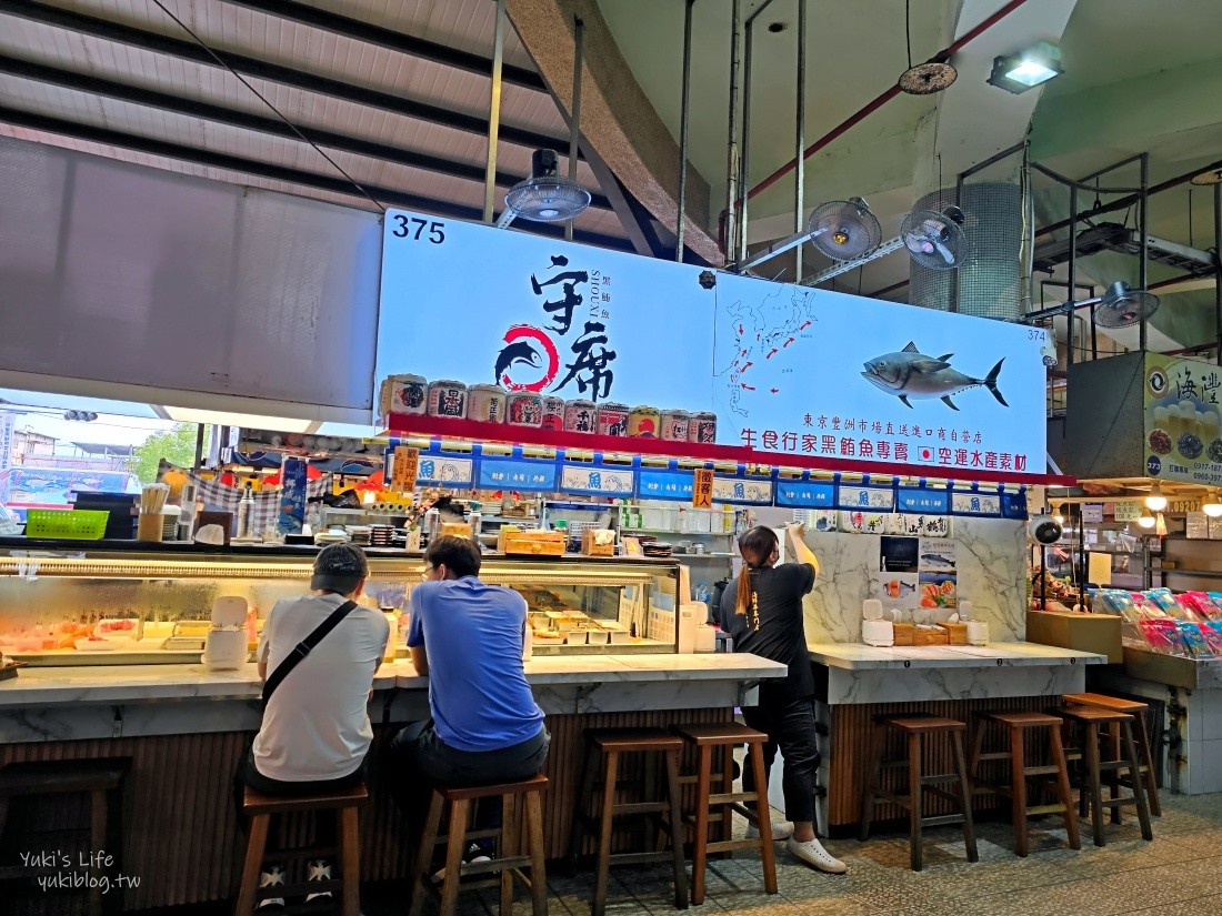 屏東東港美食》守席海鮮丼黑鮪魚專門店，東港華僑市場必吃有青又澎湃 - yuki.tw