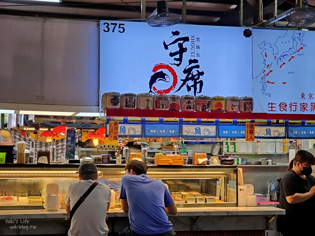 屏東東港美食》守席海鮮丼黑鮪魚專門店，東港華僑市場必吃有青又澎湃 - yuki.tw