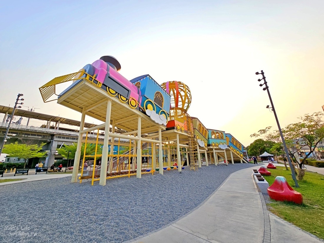 【屏東景點特色公園】林邊兒童飛天火車公園～蓮霧主題兒童遊戲場好嗨！ - yuki.tw