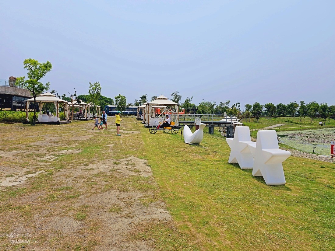 【屏東潮州景點】潮州鐵道園區,迷你版京都鐵道博物館,小火車和動物湖畔景觀咖啡~超推薦親子景點 - yuki.tw