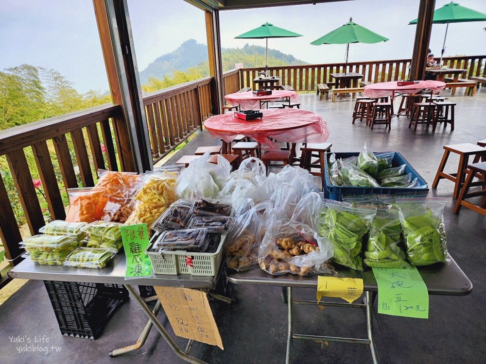 【嘉義梅山景點】二尖山休閒茶園景觀餐廳，必吃苦茶油雞和脆皮豆腐 - yuki.tw