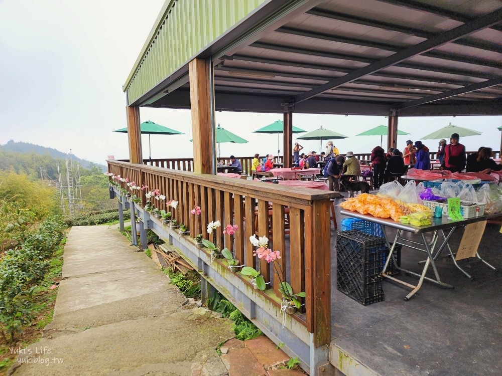 【嘉義梅山景點】二尖山休閒茶園景觀餐廳，必吃苦茶油雞和脆皮豆腐 - yuki.tw