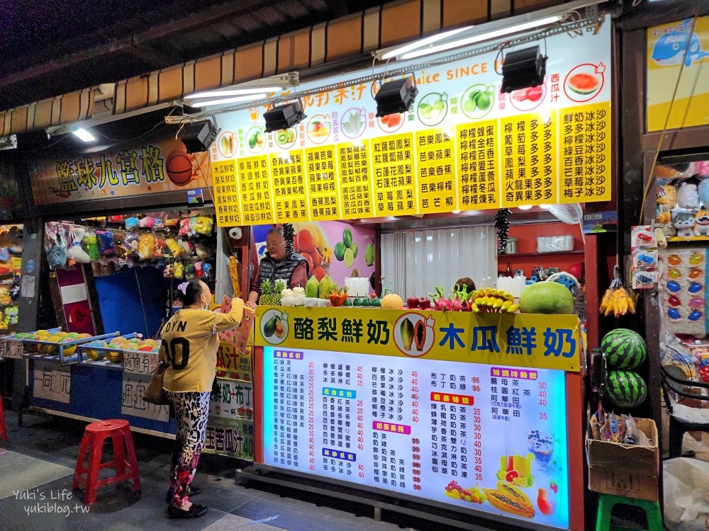 花蓮東大門夜市排隊必吃美食！集結4條街逛到腳酸~烤玉米、官財板、果汁、糖葫蘆都好夯~ - yuki.tw