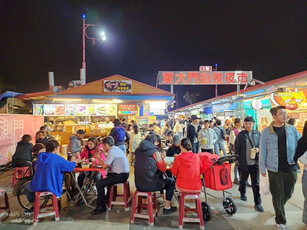 花蓮東大門夜市排隊必吃美食！集結4條街逛到腳酸~烤玉米、官財板、果汁、糖葫蘆都好夯~ - yuki.tw