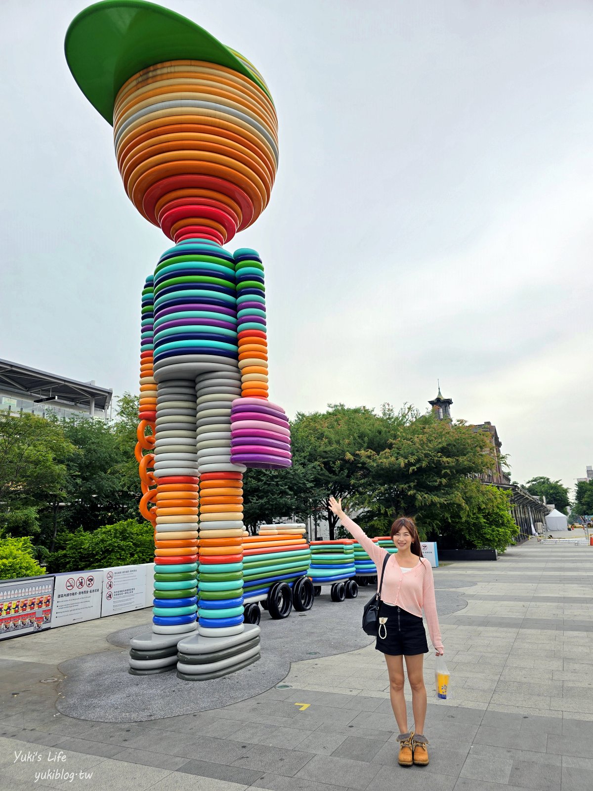 台中親子約會景點│臺中驛鐵道文化園區│免門票假日市集、美食餐廳、奶泡貓咖啡半日遊 - yuki.tw