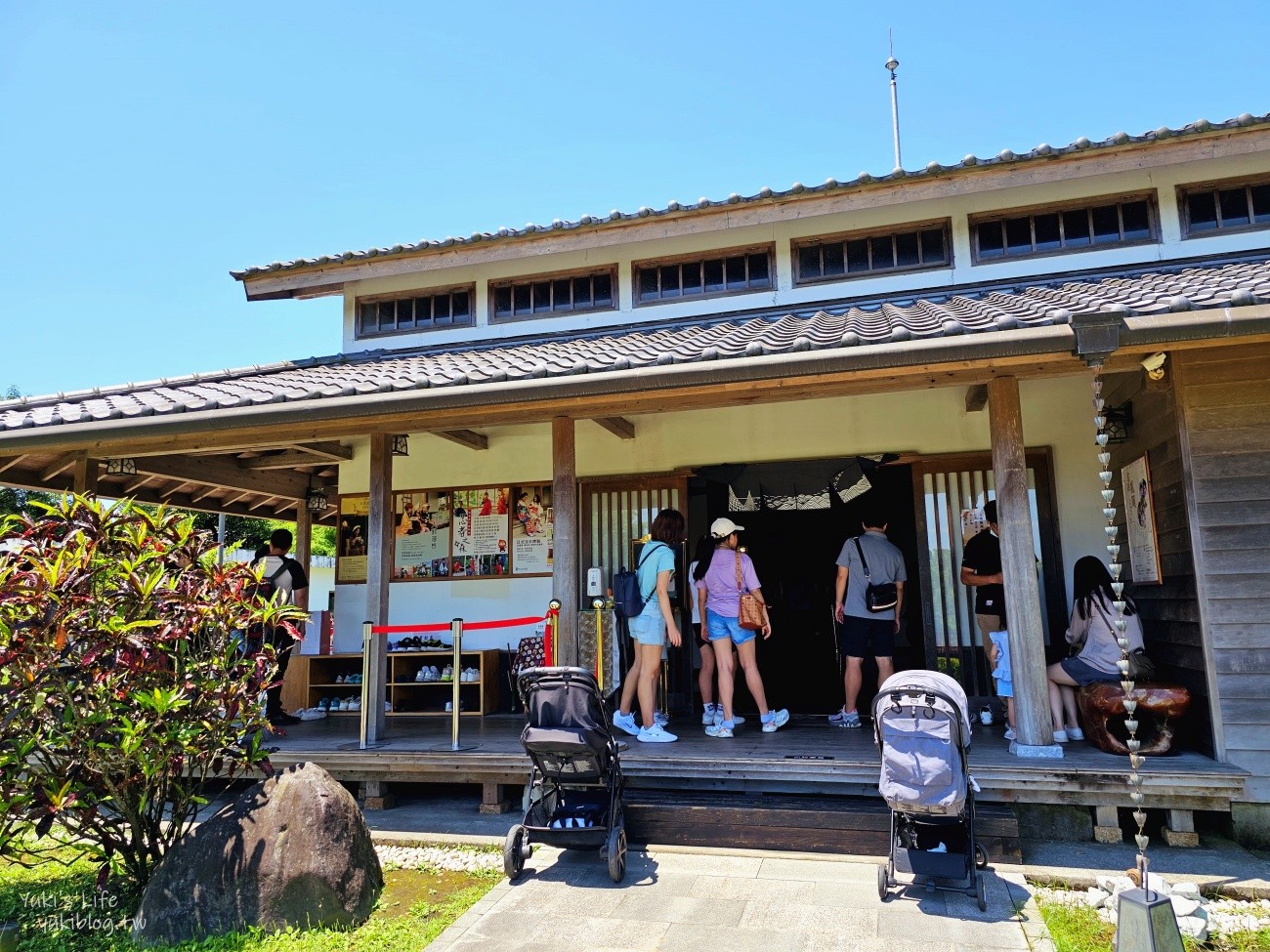 宜蘭綠舞日式主題園區，美拍日式庭園親子景點，萌萌水豚君.草泥馬.梅花鹿 - yuki.tw