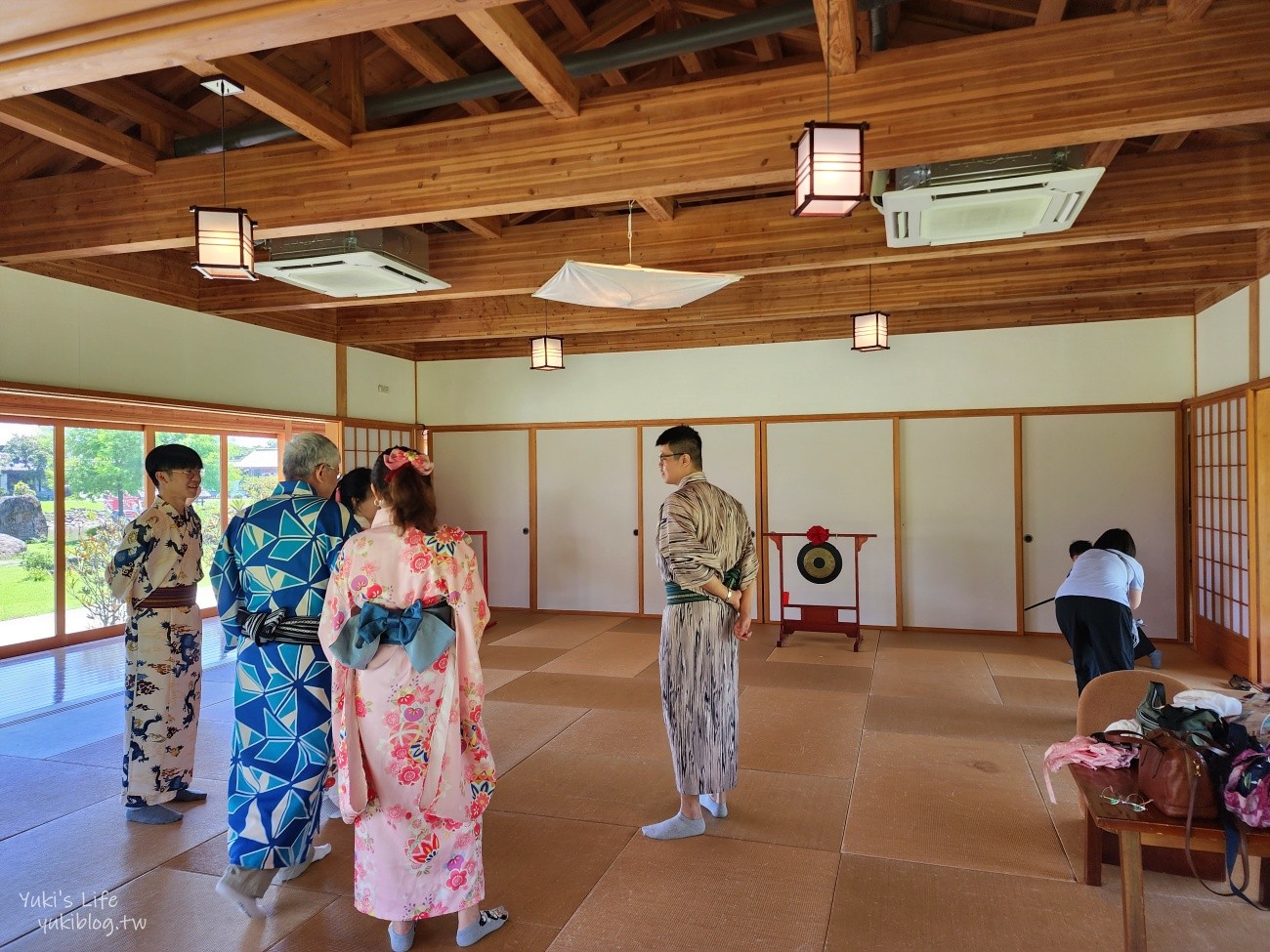 宜蘭綠舞日式主題園區，美拍日式庭園親子景點，萌萌水豚君.草泥馬.梅花鹿 - yuki.tw