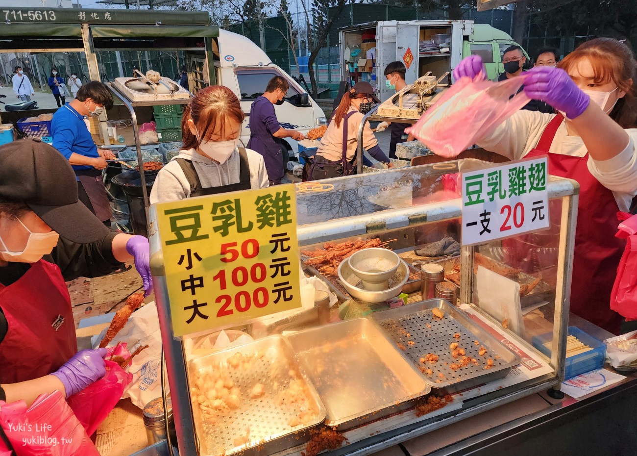 嘉義朴子夜市美食攻略，星期六的晚餐食堂，超熱門傳統夜市必逛必吃！ - yuki.tw