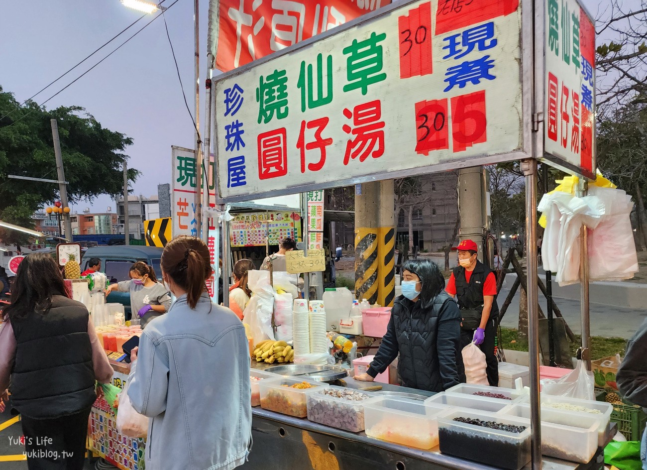 嘉義朴子夜市美食攻略，星期六的晚餐食堂，超熱門傳統夜市必逛必吃！ - yuki.tw