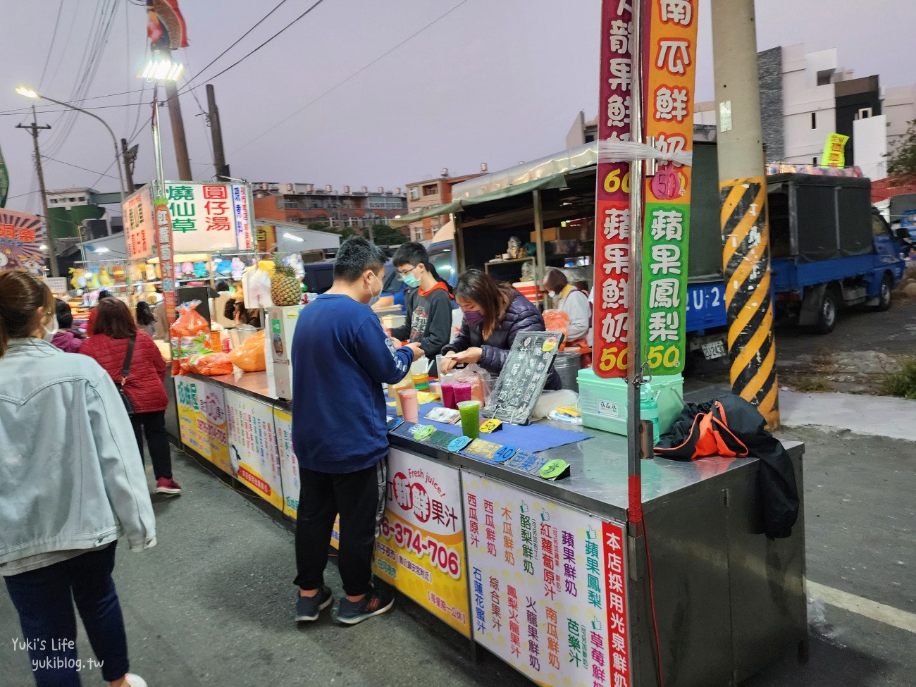 嘉義朴子夜市美食攻略，星期六的晚餐食堂，超熱門傳統夜市必逛必吃！ - yuki.tw