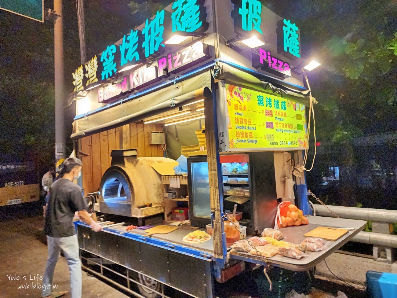 屏東景點》墾丁大街夜市，跟著人潮一起吃美食~墾丁夜晚好去處 - yuki.tw