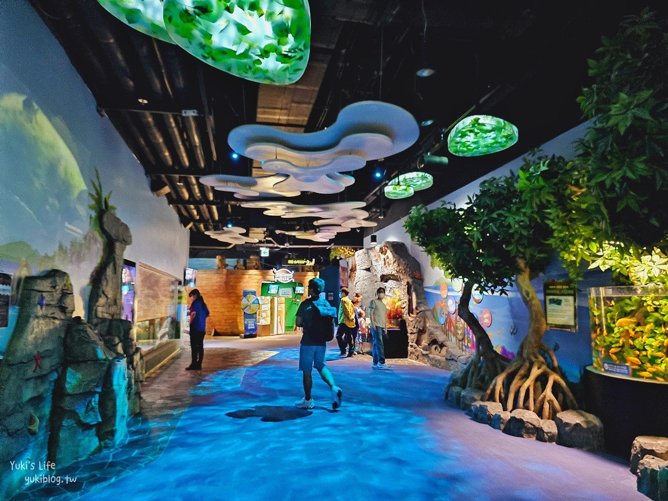 韓國首爾親子景點》樂天世界水族館，首爾下雨景點雨天備案~超萌小白鯨和企鵝有夠療癒！ - yuki.tw