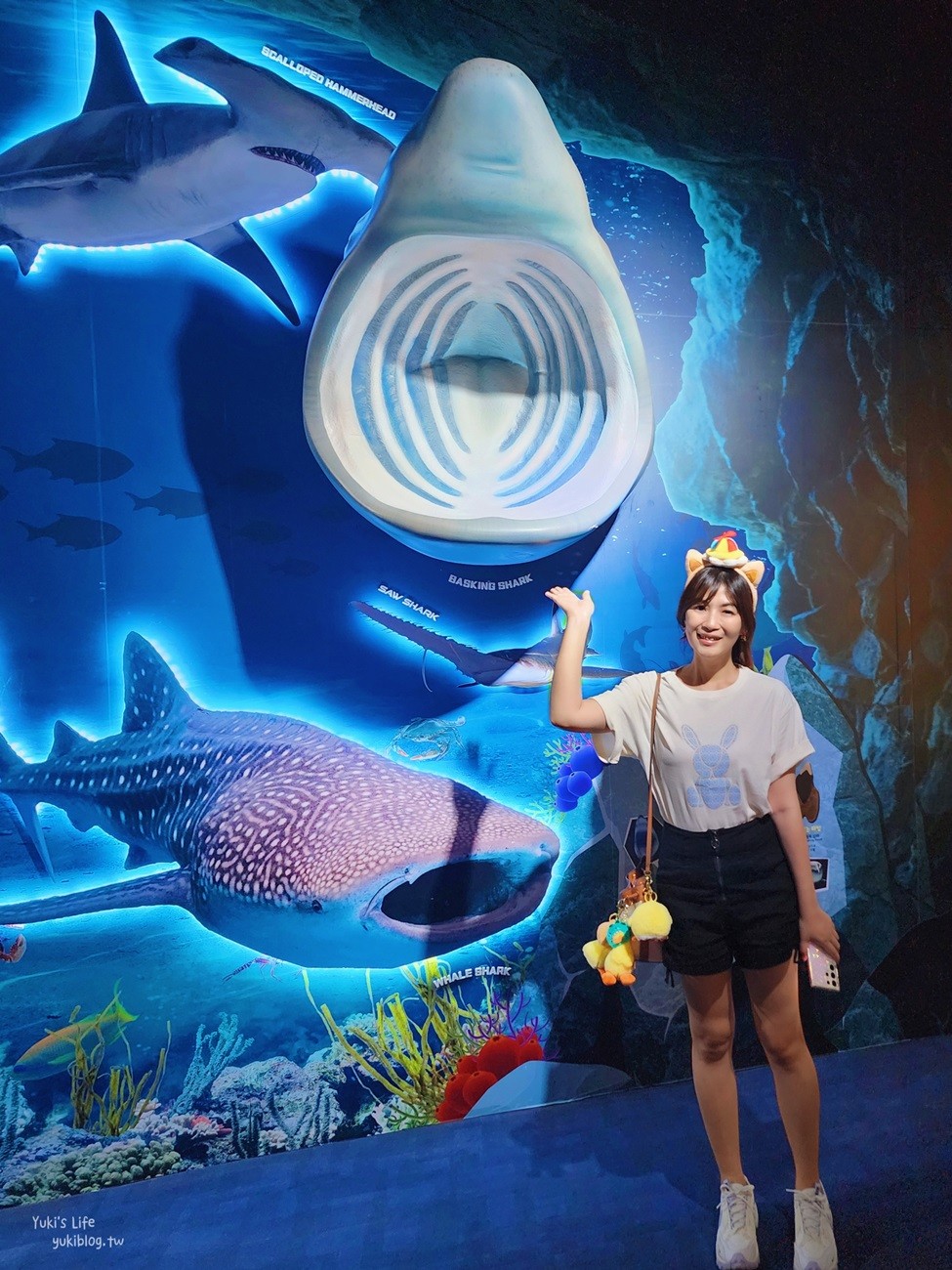 韓國首爾親子景點》樂天世界水族館，首爾下雨景點雨天備案~超萌小白鯨和企鵝有夠療癒！ - yuki.tw