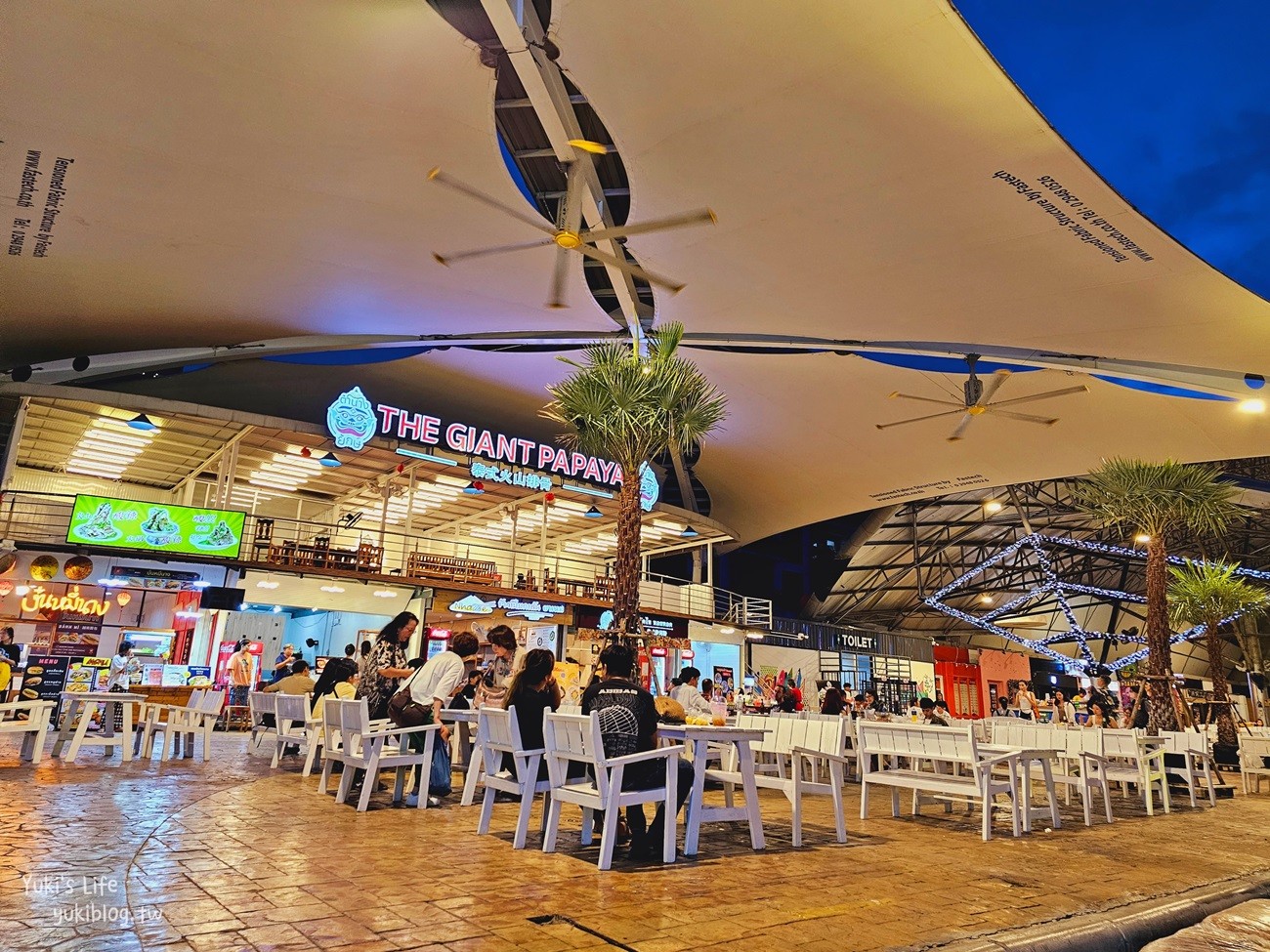 曼谷景點》The One Ratchada夜市(曼谷拉差達火車夜市)晚上逛街吃美食好去處~ - yuki.tw