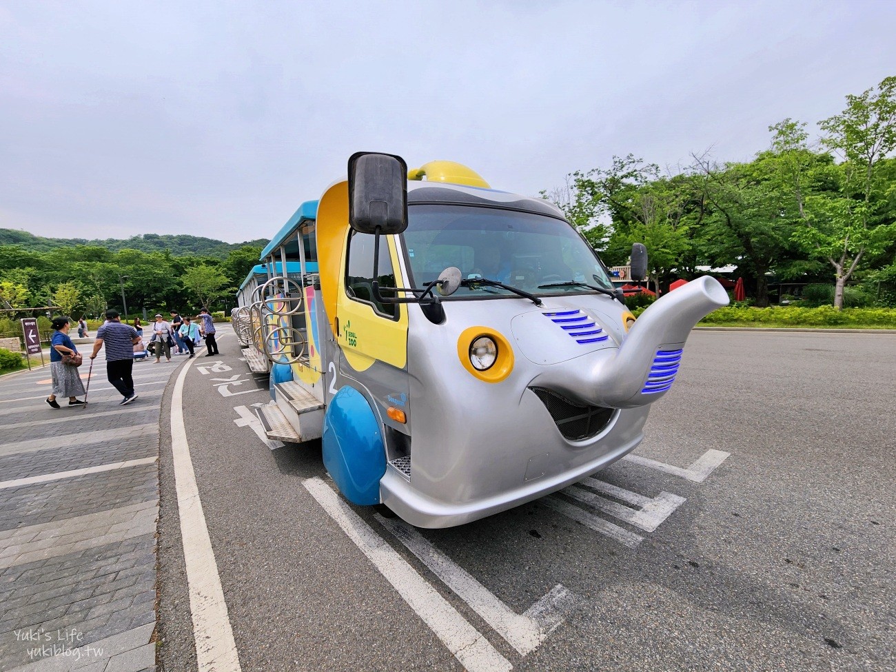 首爾親子景點推薦》首爾樂園Seoul Land，必搭大象遊園車和空中纜車 - yuki.tw