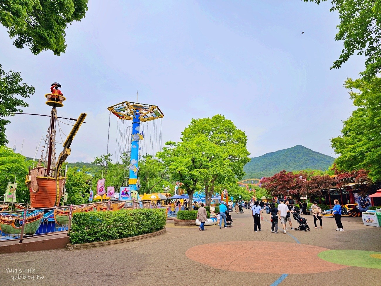 首爾親子景點推薦》首爾樂園Seoul Land，必搭大象遊園車和空中纜車 - yuki.tw