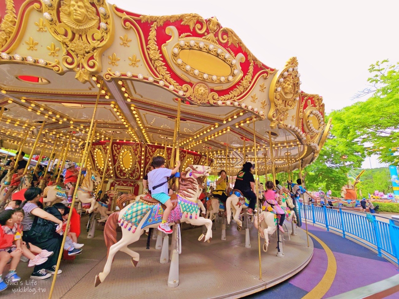 首爾親子景點推薦》首爾樂園Seoul Land，必搭大象遊園車和空中纜車 - yuki.tw