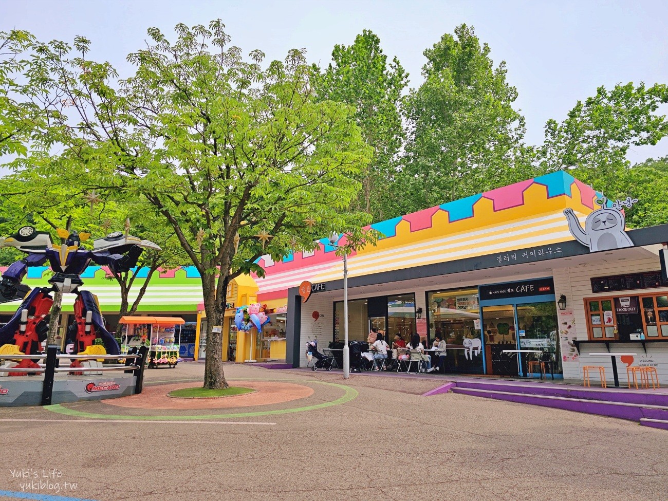 首爾親子景點推薦》首爾樂園Seoul Land，必搭大象遊園車和空中纜車 - yuki.tw