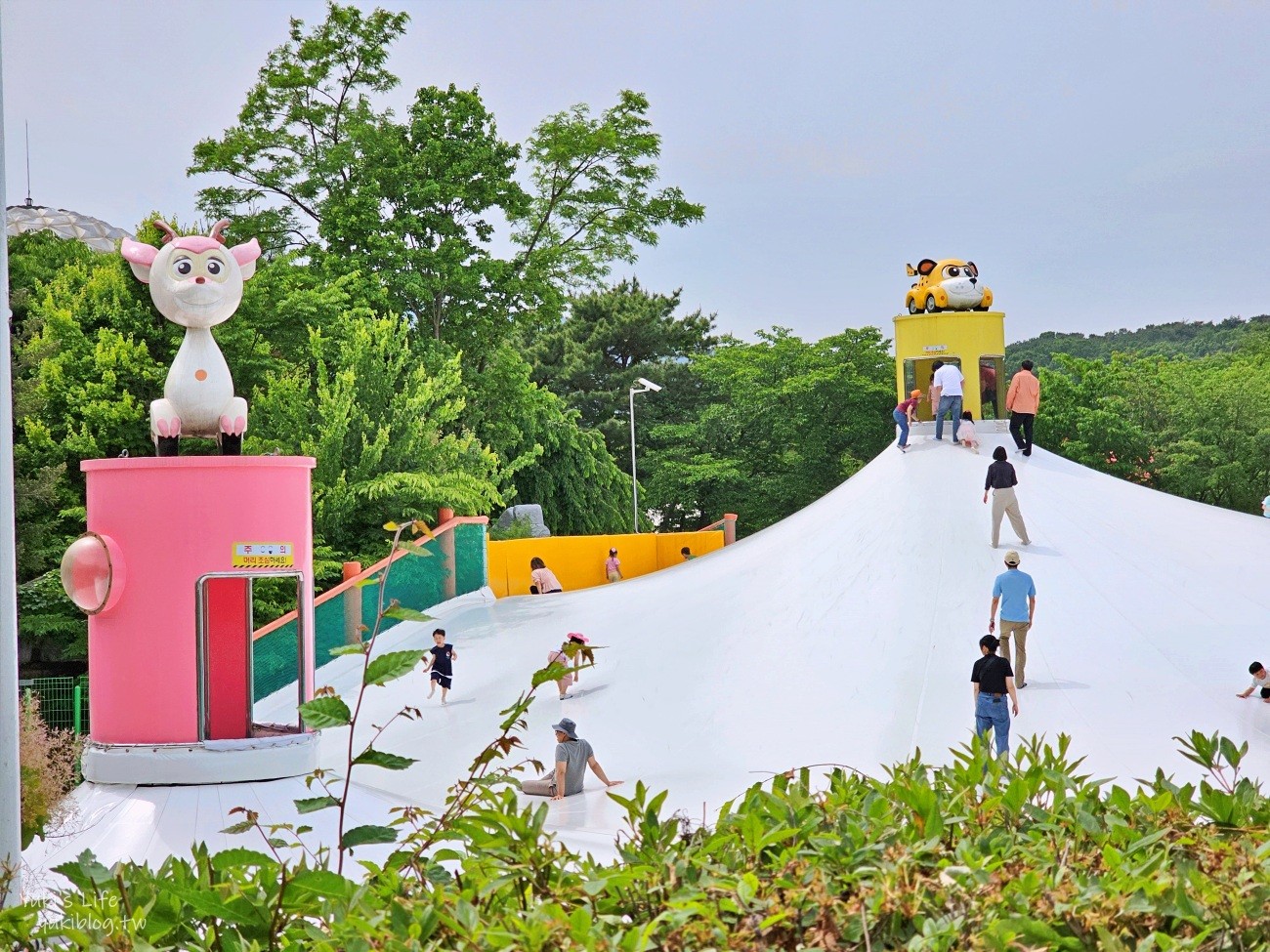 首爾親子景點推薦》首爾樂園Seoul Land，必搭大象遊園車和空中纜車 - yuki.tw