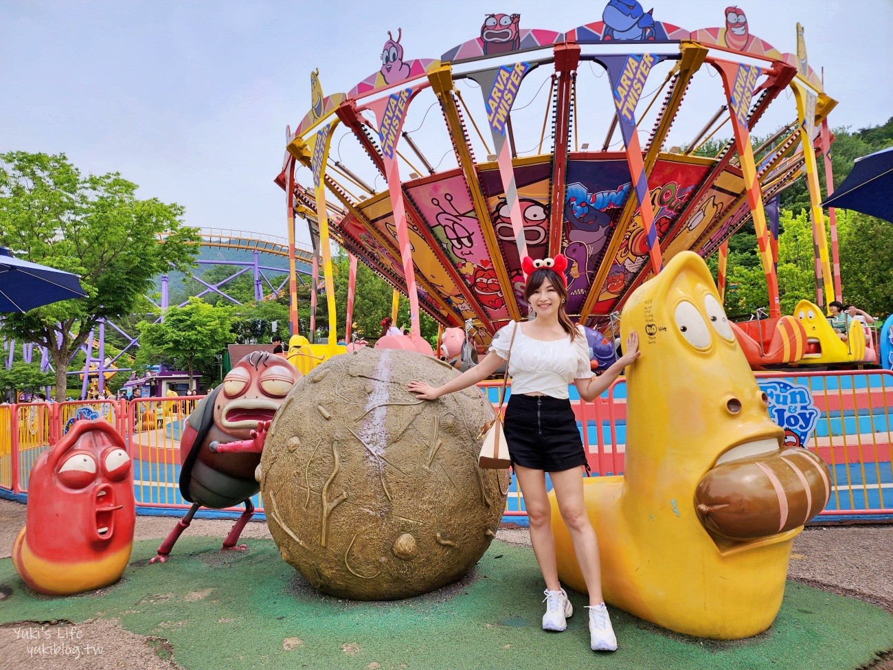 首爾親子景點推薦》首爾樂園Seoul Land，必搭大象遊園車和空中纜車 - yuki.tw