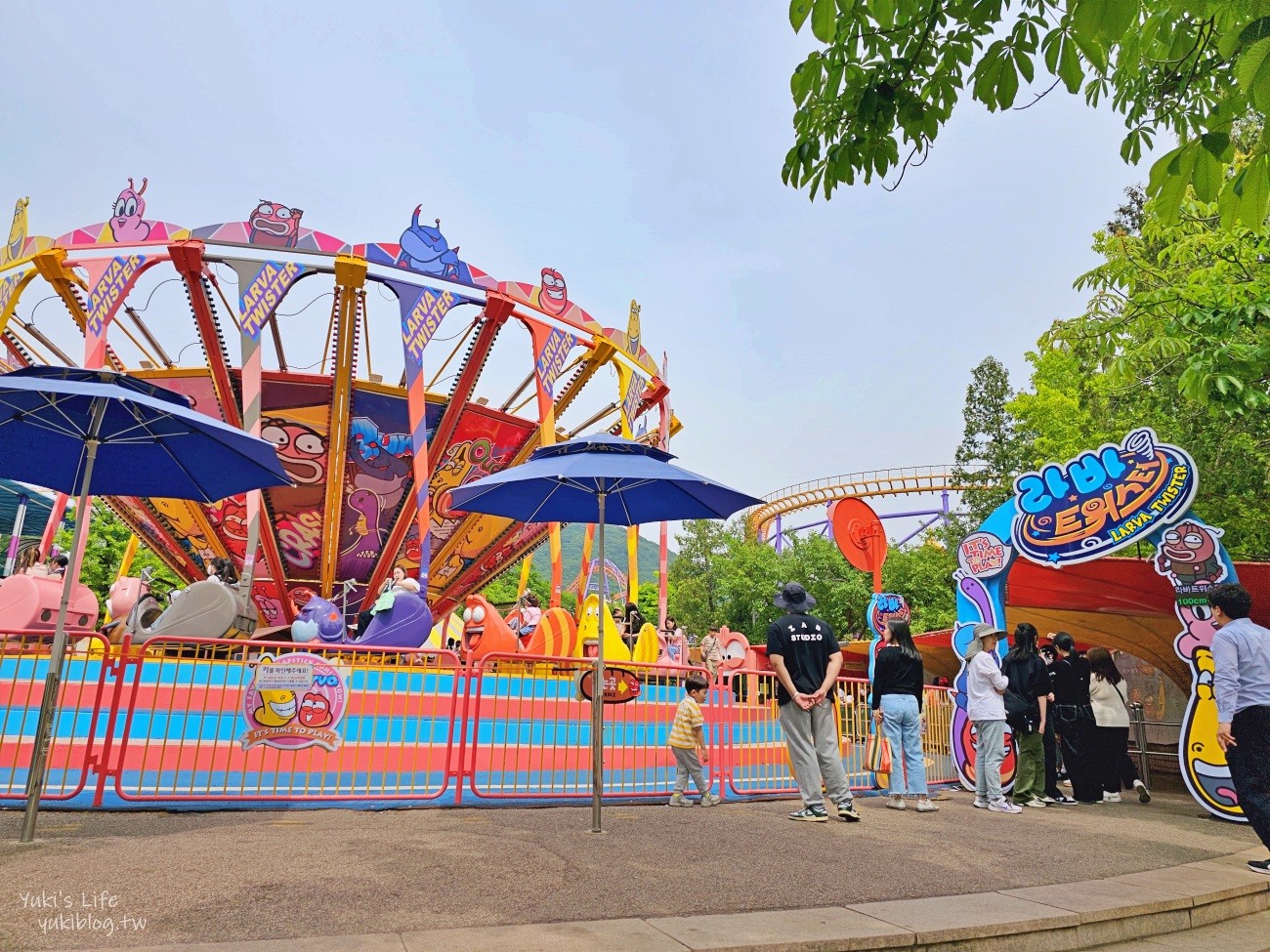 首爾親子景點推薦》首爾樂園Seoul Land，必搭大象遊園車和空中纜車 - yuki.tw