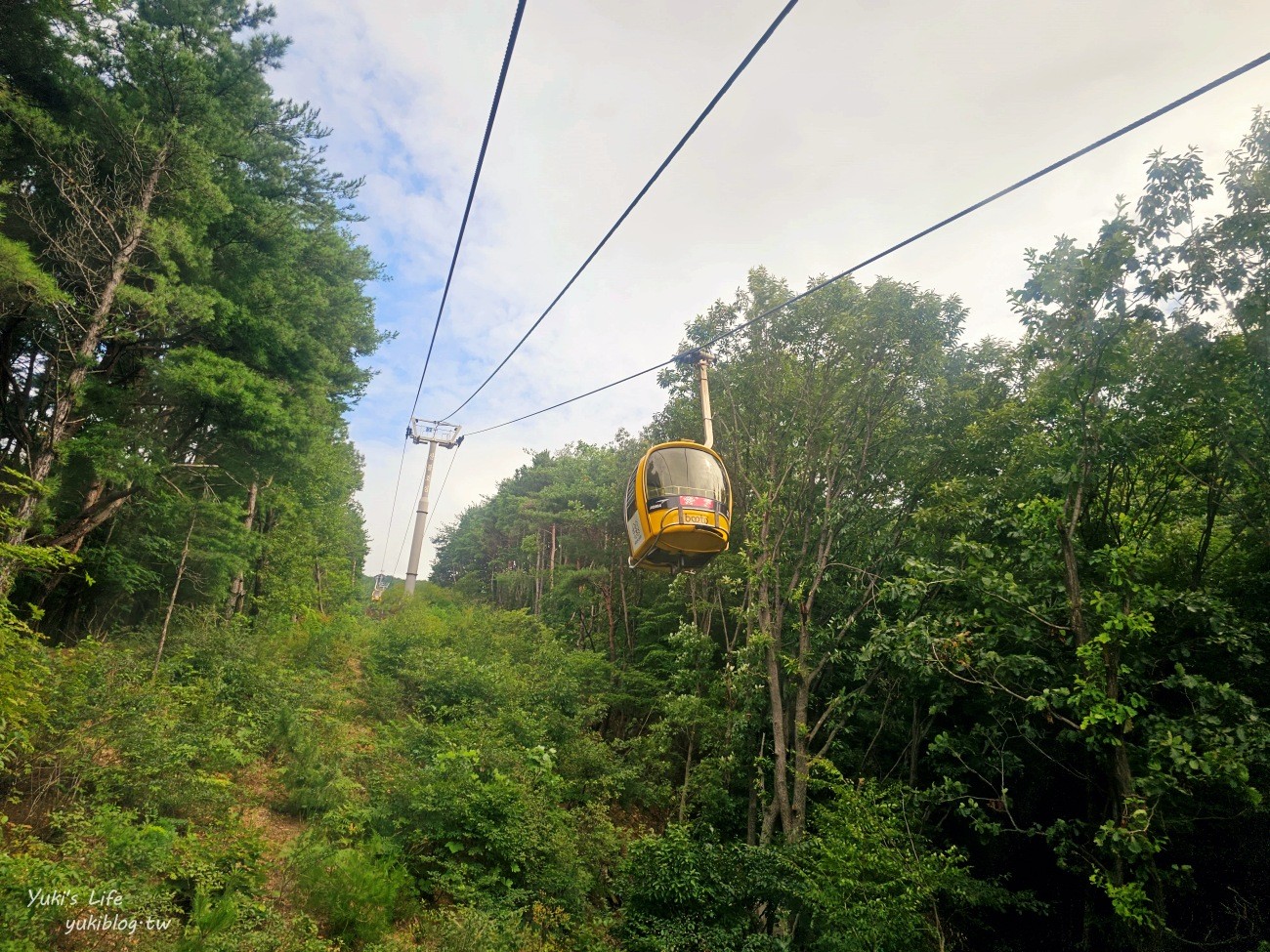 【韓國大邱景點】八公山道立公園搭纜車，賞楓熱點，必拍巨型飄浮蕎麥麵 - yuki.tw