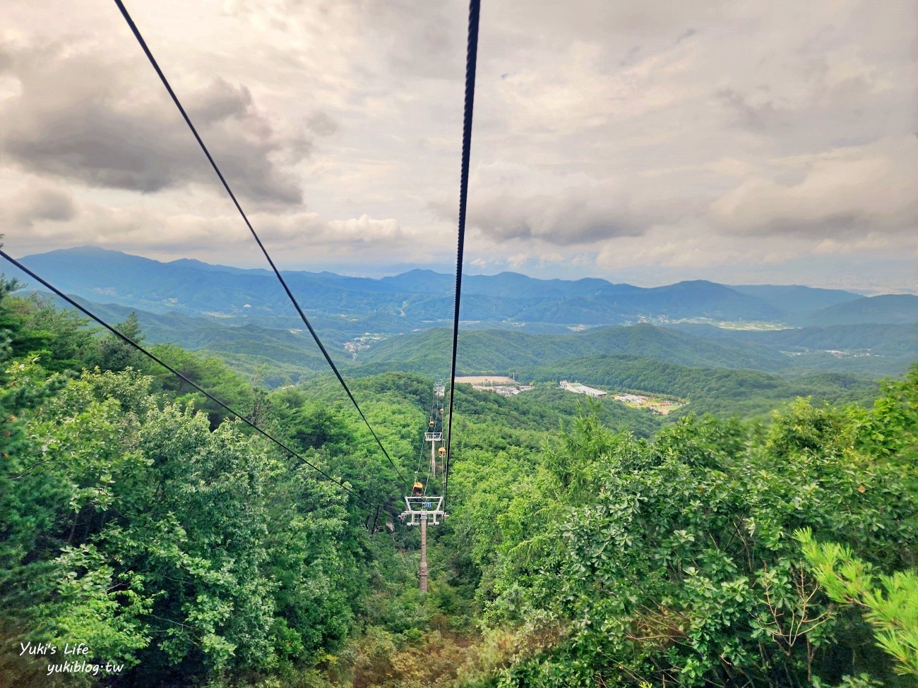 【韓國大邱景點】八公山道立公園搭纜車，賞楓熱點，必拍巨型飄浮蕎麥麵 - yuki.tw