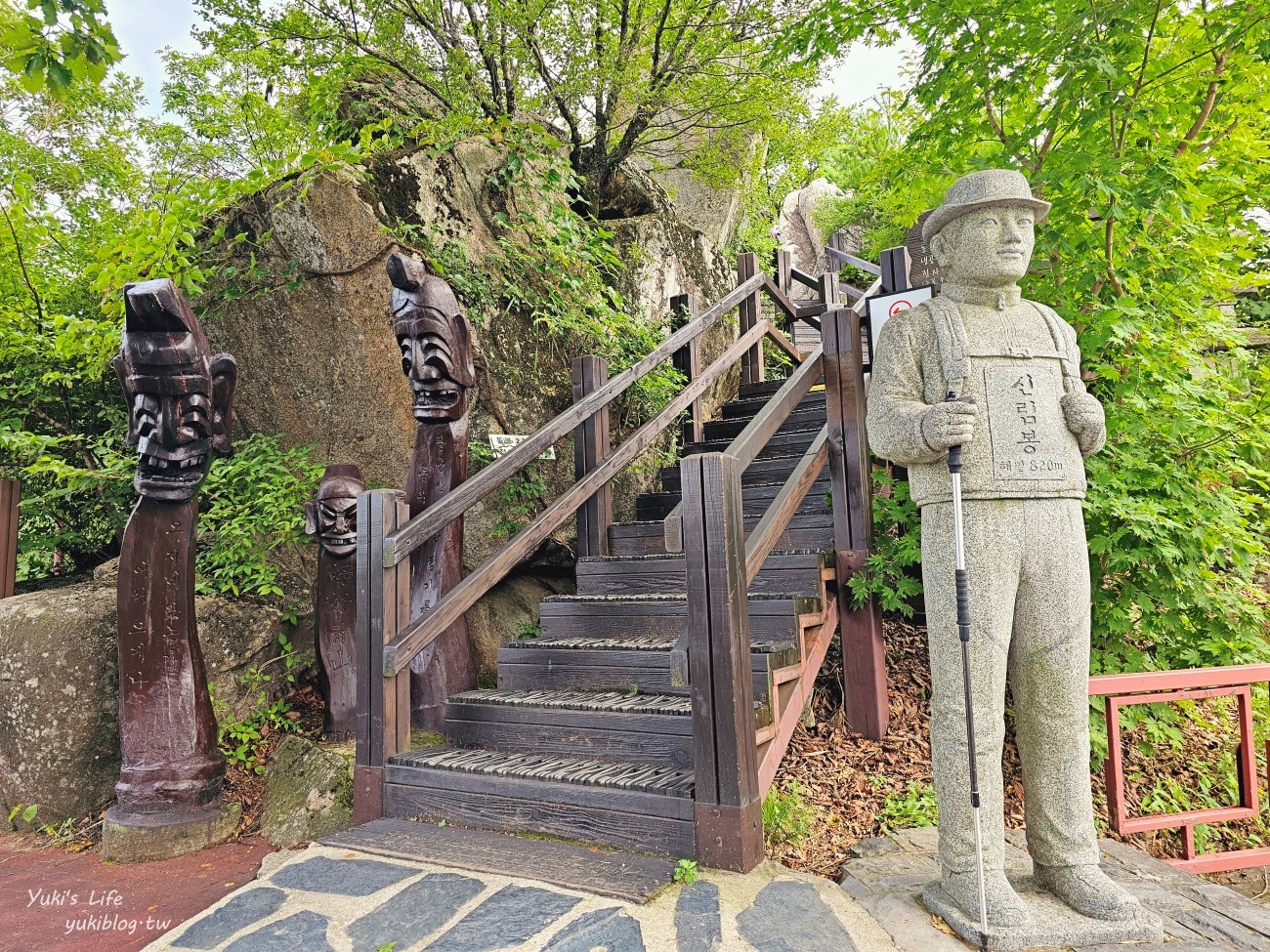 【韓國大邱景點】八公山道立公園搭纜車，賞楓熱點，必拍巨型飄浮蕎麥麵 - yuki.tw